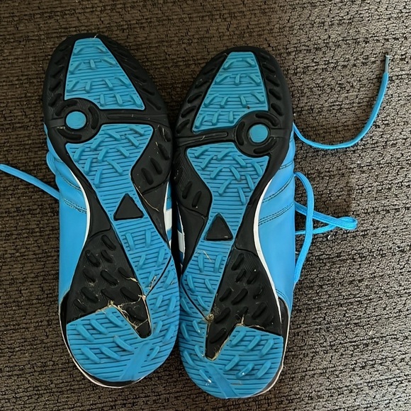 SITO Blue Indoor Soccer Shoes Vintage Turf Trainers - Picture 4 of 6